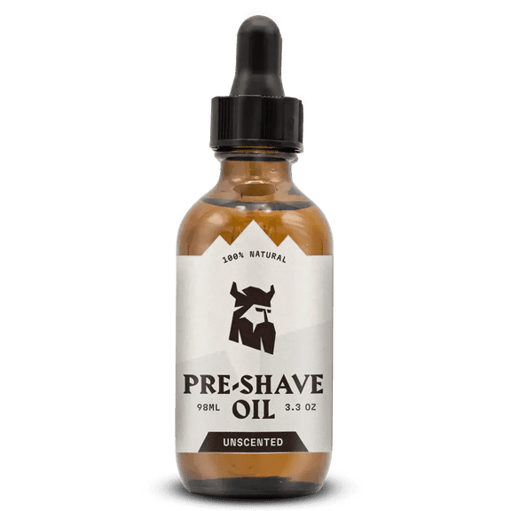 Striking Viking Pre Shave Oil Unscented 98ml 3.3 fl oz Men Shaving Oil Skin Protection Grooming