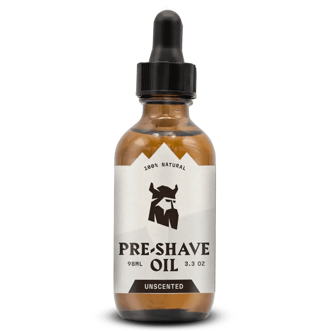 Striking Viking Pre Shave Oil Unscented 98ml 3.3 fl oz Men Shaving Oil Skin Protection Grooming