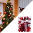 thumbnail image 1 of Bolas colgantes de arbol,Adornos de bolas navideñas Bolas decorativas,Juego de adornos de bolas navideñas para decoración navideña,Adornos para árbol de Navidad Bolas, 1 of 8