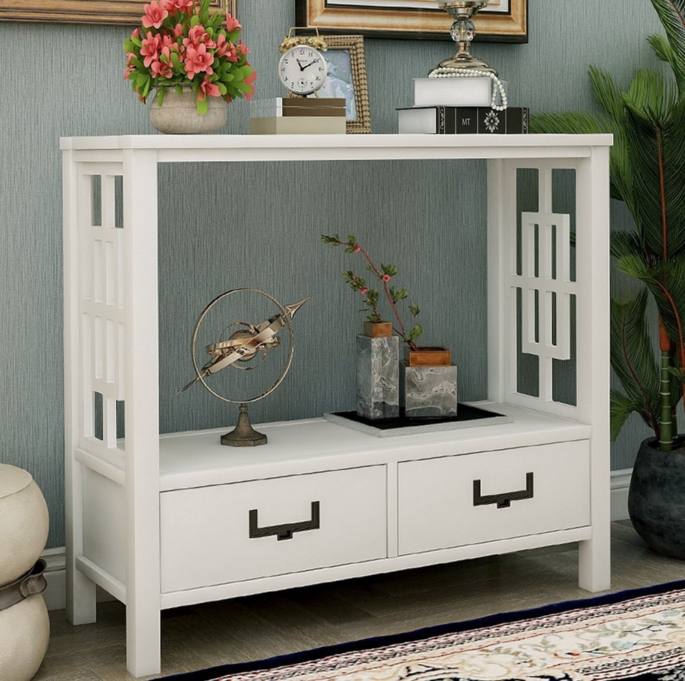Buy Entryway Table with Drawer, SEGMART 36 Elegant Console Table with
