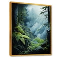 thumbnail image 2 of Designart "Chinese Mountain'S Ferm Adventure II" Ferns Floater Framed Canvas Art Print, 2 of 5
