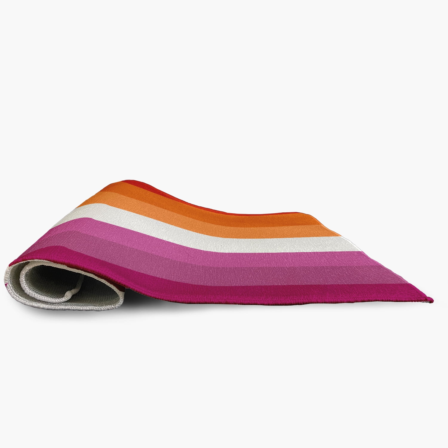 Simply Daisy 3' x 5' Inclusive Lesbian Inclusive Lesbian Chenille Indoor/Outdoor Rug