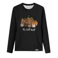 thumbnail image 3 of It's Fall Y'all Sweatshirt for Women Oversized Halloween Print Long Sleeve Crewneck Pullover Casual Loose Fit Graphic Tops Y2K Clothes, 3 of 4