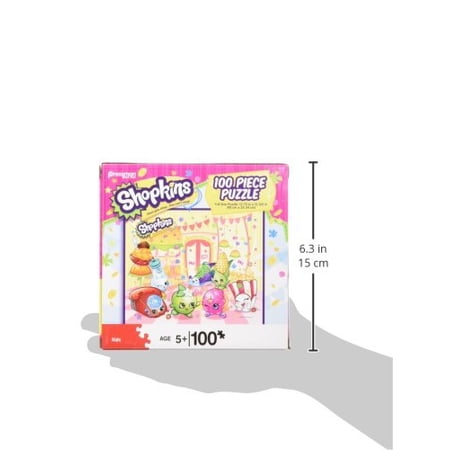 Shopkins 100 Piece Puzzle Shopkins celebration Scene 15.75 x 13.125 ...