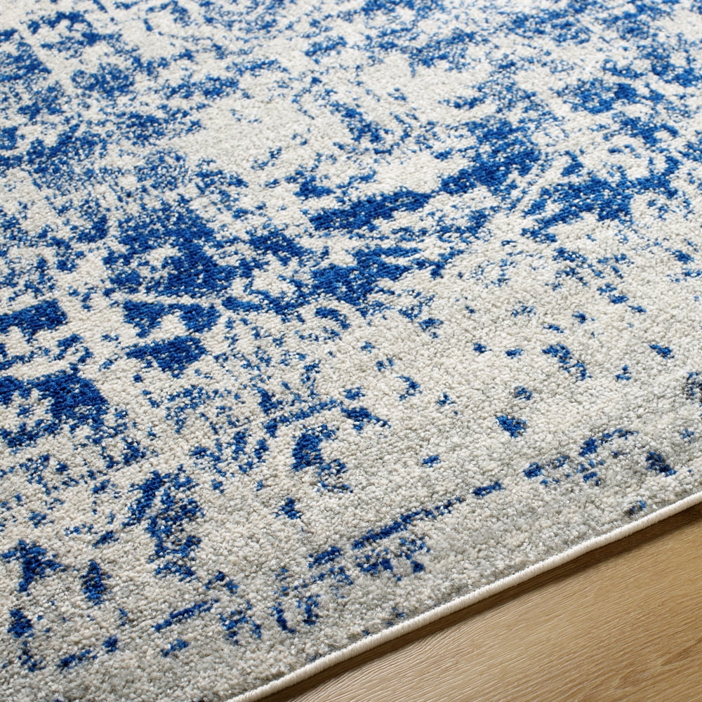 Livabliss Area Rugs for Living Room, 3x16 Harput Traditional Blue Runner Rug, Bedroom Dining Room Home Decor Stain Resistant Carpet (2'7" x 16' Runner)