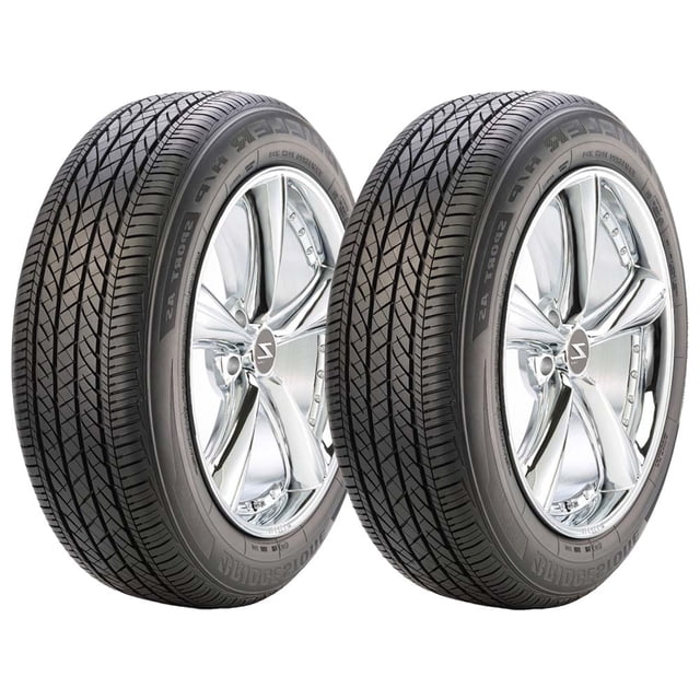 Paquete De 2 Llantas 235/60r18 Bridgestone Dueler H/p Sport As 107v