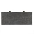 thumbnail image 6 of Bowery Hill Traditional Raffia 6 Drawer Dresser in Charcoal Finish, 6 of 7