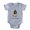 Heather Grey, variant on CafePress - Good Shih Tzu - Cute Infant Baby Football Bodysuit