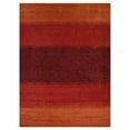 thumbnail image 3 of Rugsotic Carpets Handmade Rugs Hand Knotted Loom Rectangle 8'x10' Orange Wool for Indoor Use, 3 of 5