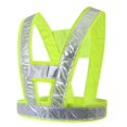 thumbnail image 1 of Chaleco de seguridad reflectante de alta visibilidad para obras de construcción, carreras Amarillo fluorescente (tira reflectante de celosía), 1 of 7