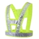 thumbnail image 1 of Chaleco de seguridad reflectante de alta visibilidad para obras de construcción, carreras Amarillo fluorescente (tira reflectante de celosía), 1 of 7