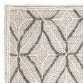 thumbnail image 6 of SAFAVIEH Trace Gervase Geometric Diamonds Wool Runner Rug, Grey/Black, 2' x 5', 6 of 6