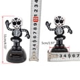 thumbnail image 5 of Zeiwohndc Funny Skeleton Bobbleheads for Home Party Auto Ornaments Decor Pack of 3, 5 of 9