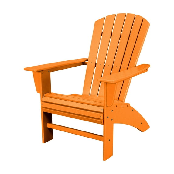 POLYWOOD Nautical Curveback Adirondack Chair