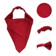 thumbnail image 3 of Unique Bargains 1 Pc Fashion Solid Headwrap for Women Wine Red, 3 of 6