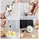 thumbnail image 3 of Prensa de ajos profesional de acero inoxidable con mango cómodo, diseño liviano y ergonómico, fácil de usar y limpiar, diga adiós a las manos malolientes Sailing Electrónica, 3 of 5