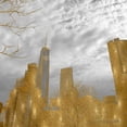 thumbnail image 2 of Lewis, Sheldon 26x26 White Modern Wood Framed Museum Art Print Titled - Golden New York, 2 of 4