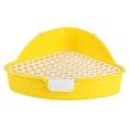 thumbnail image 3 of Caja de arena para Conejos Yinane Inodoro con bandeja de arena Amarillo, 3 of 8
