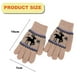 thumbnail image 2 of Guantes de invierno para niños: guantes suaves y cálidos con forro de lana, lo que significa que son guantes de punto cálidos para niños850, 2 of 5