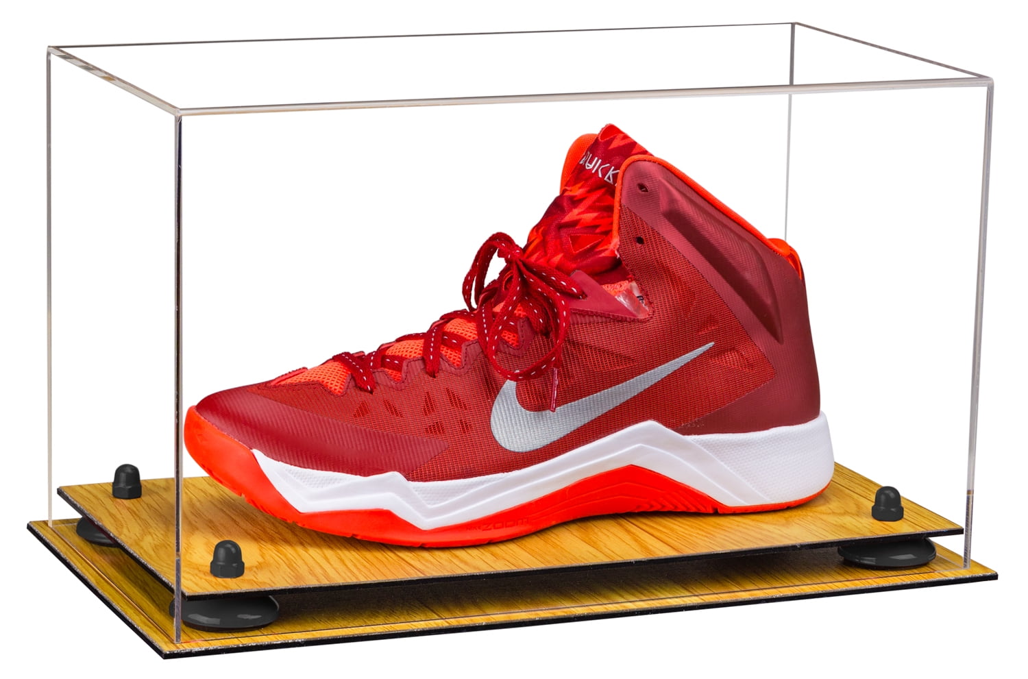 Deluxe Clear Acrylic Large Shoe Display Case for Basketball Shoe Soccer