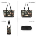thumbnail image 6 of FORMRS Canvas Laptop Tote Bag for Women with 15.6" Computer Compartments Shoulder Handbag, Gray Dinosaur, 6 of 7