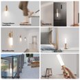 thumbnail image 4 of LED en Bois USB Rechargeable Lampe de Capteur de Mur - Frêne, 4 of 5