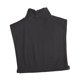 thumbnail image 1 of Blusa de cuello alto medio con cuello alto, de punto, color liso Negro L, 1 of 8