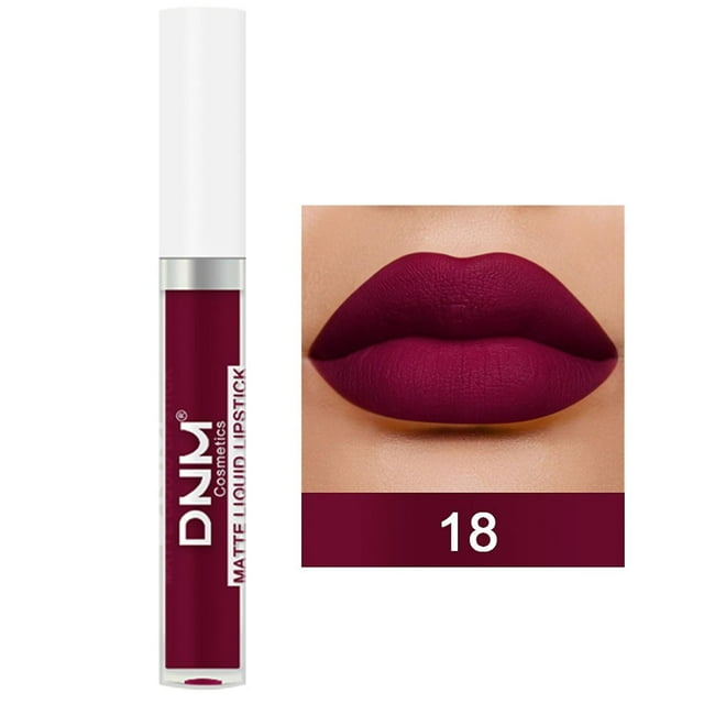 Lápiz labial HUOGUO, 19 colores, mate, antiadherente, impermeable, 2,5 ml