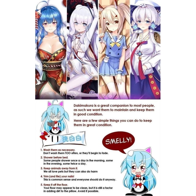 Sexy girl overlord albedo anime body pillow case for woman and man with low MoQ