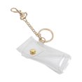thumbnail image 2 of 1pc Fashionable Creative PVC Lipstick Leather Key Chain Pendant (Transparent), 2 of 3
