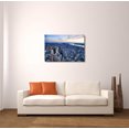 thumbnail image 2 of "New York Manhattan Top View Skyline" Gallery Wrapped Canvas Wall Art Print, 45" x 30", 2 of 3