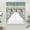 Teal Blue, variant on Vintage Beach Coastal Swag Curtains for Kitchen/Bedroom/Living Room, Nautical Shell Starfish Coral Summer Scalloped Curtains 63 Inch Long, Window Swag Topper Curtains Valances 2 Panels Set 36"x63"