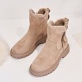 thumbnail image 4 of Botas Invierno Tobillo Mujeres Cálidas Acogedoras Sin Deslizamiento Impermeables para Interiores Al Aire Libre, 4 of 8