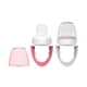 thumbnail image 1 of Dr. Brown's Fresh First Silicone Feeder, rosa y gris, 2 cuentas, 1 of 3