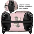 thumbnail image 4 of Cute Dogs Animals Luggage Suitcase Covers Elastic Washable Cartoon Pets Luggage Protector Travel Suitcase Protective Cover For Kid And Adult, L (Fit 25-29 Inch Luggage), 4 of 6