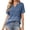 Blue, variant on Fashion Collared Shirt Tunic Top with Lace Up Waist and Contrast for Casual Wear Tops Loose Fit Women's Athletic Tops Shirt Women Cold Gear Womens Running Clothes Light Long Sleeve Long