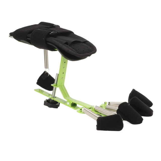 Dispositivo De Entrenamiento De Fisioterapia Para Los Dedos, Marco De Hierro Desmontable, Manga De Tela, Dispositivo De órtesis Para Los Dedos De La Muñeca, Restablece El