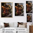 thumbnail image 4 of Designart "City Extremely Ireland Galway wall art" Cityscapes Canvas Wall Art, 4 of 5