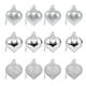 thumbnail image 2 of CaiYueKe 12Pcs Valentine Heart Ornaments Romantic Wedding Anniversary Decor Glitter Hanging Baubles Christmas Tree Pendants Festive Party Decoration, 2 of 7
