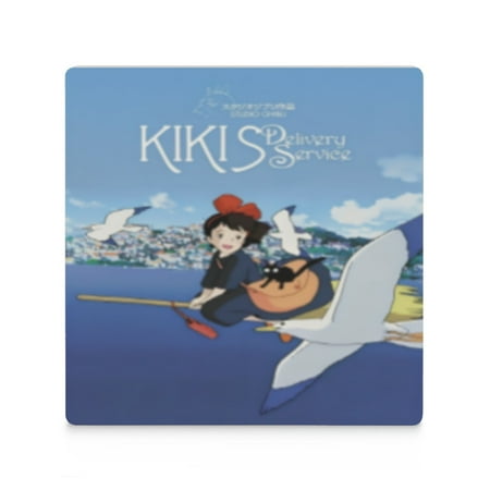 

Kiki s Delivery Service Ceramic Coasters 4 Pcs These coasters are perfect for decorating your kitchen living room bedroom or office restaurant and bar 4.1inx4.1in.