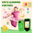 thumbnail image 4 of Inadays Kids Smart Phone for Boys Gifts - Toddler Christmas Birthday Gift for Age 3 4 5 6 7 8 Year Old, Kids Cell Phone Toy with Touchscreen, Dual Cameras, Learning,Mp3 Player,Games with 32 GB Card, 4 of 8