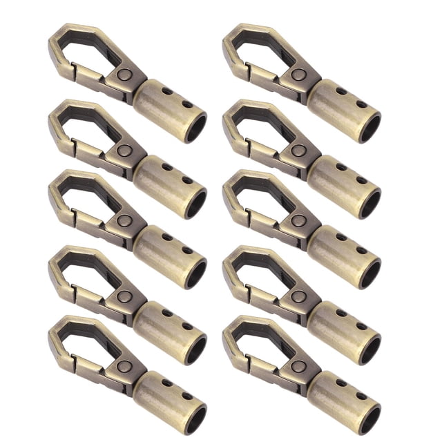 Cord End Cap Rope Stop Snap Decking Fittings Bulk Strong Zinc Alloy Bell Hook Screw Bags Shoes Accessories