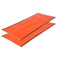 thumbnail image 1 of Amdohai 2 Pcs Couverture d'Urgence avec Sac de Rangement Sac de Couchage Portable Léger pour Camping Voyage Randonnée, 1 of 7
