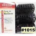 thumbnail image 2 of ANNIE - Professional Snap-On Rrollers 1 1/2" 6PCs JUBMO BLACK #1015, 2 of 3