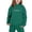 Dark Green, variant on Girl's 2 Piece Pullover Sweatshirt Set Outfits Hoodies Letter Print Sweatshirt And Fall Winter Outfits 3-4 Years