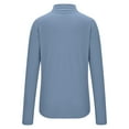 thumbnail image 5 of AnuYalue Women's Turtleneck Long Sleeve Shirts Mock Neck Underwear Base Layer Slim Fit Tops Lightweight Thermal Ribbed Going Out Blouses, Light Blue XXXL, 5 of 7