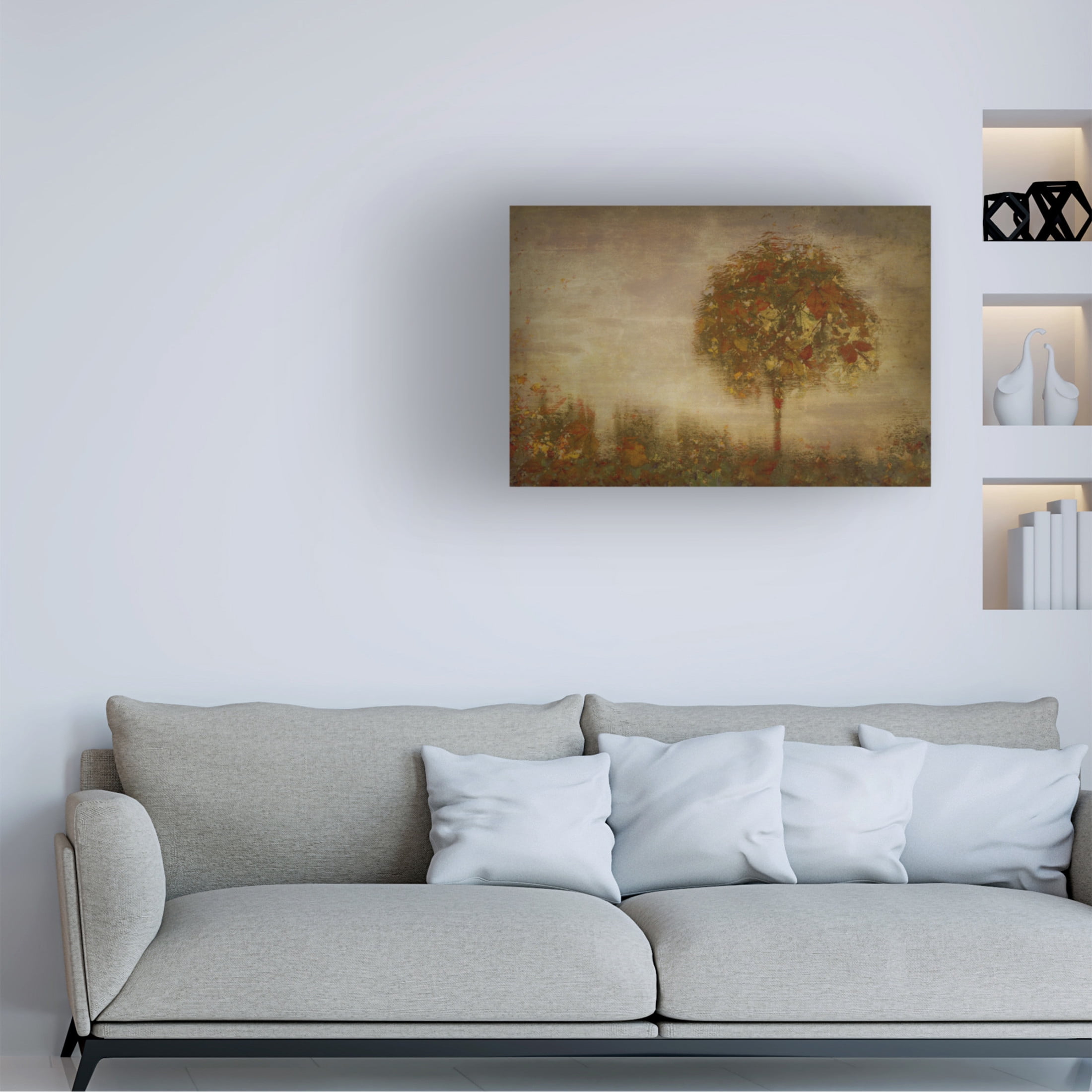 Canvas Wall Art - Topic 'Fantasy 2' Wall Art for Living Room, Bedroom, or Office Décor by Trademark Fine Art - 47 x 30 Inches