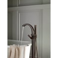 thumbnail image 4 of Moen 695 Voss Floor Mounted Tub Filler - Bronze, 4 of 7