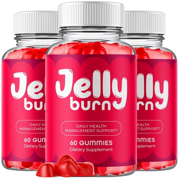 Jelly Burn Keto ACV Gummies 1000MG Advanced Formula Vitamin JellyBurn 180 Gummies