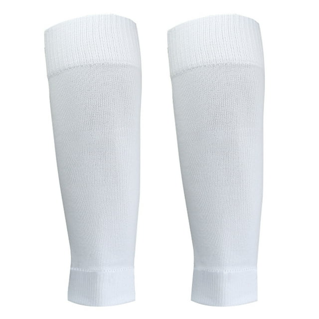 1 Paire de Chaussettes de Protection pour Tibias Hommes Femmes Chaussettes de Soccer Manches de Mollet
